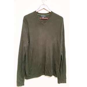 Banana Republic Large Green V Neck Pullover